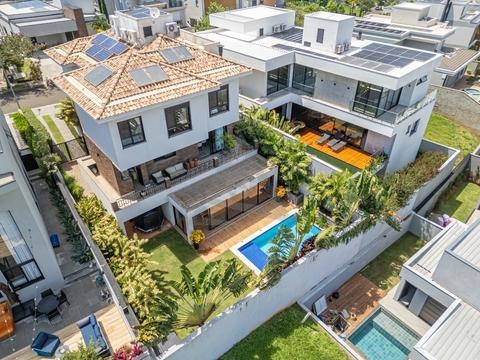 Casa à venda e para alugar em Campinas, Alphaville Dom Pedro 3, com 4 suítes, com 403 m²