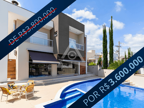 Casa à venda em Campinas, Swiss Park, com 3 suítes, com 429 m², Biel - Swiss Park
